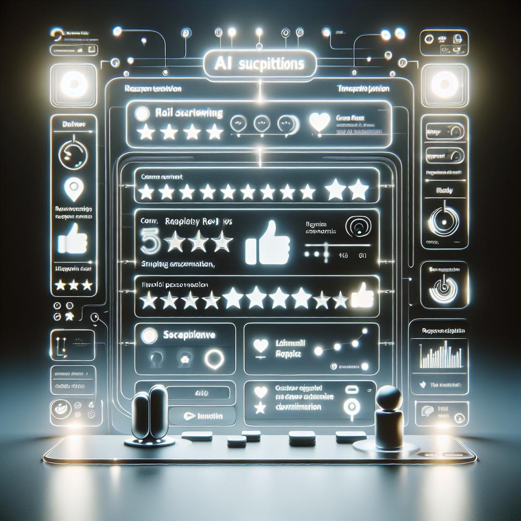 AI assistance in review management