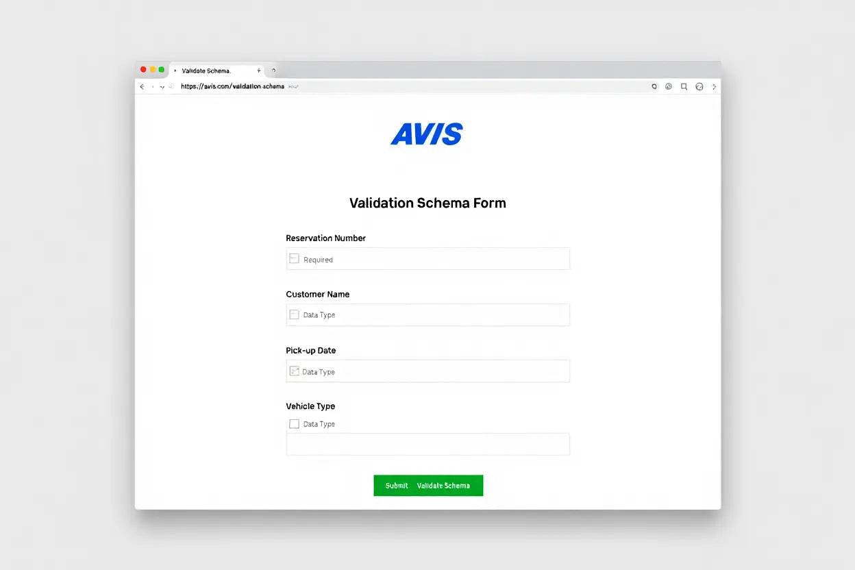 Outil de validation des données structurées d'avis