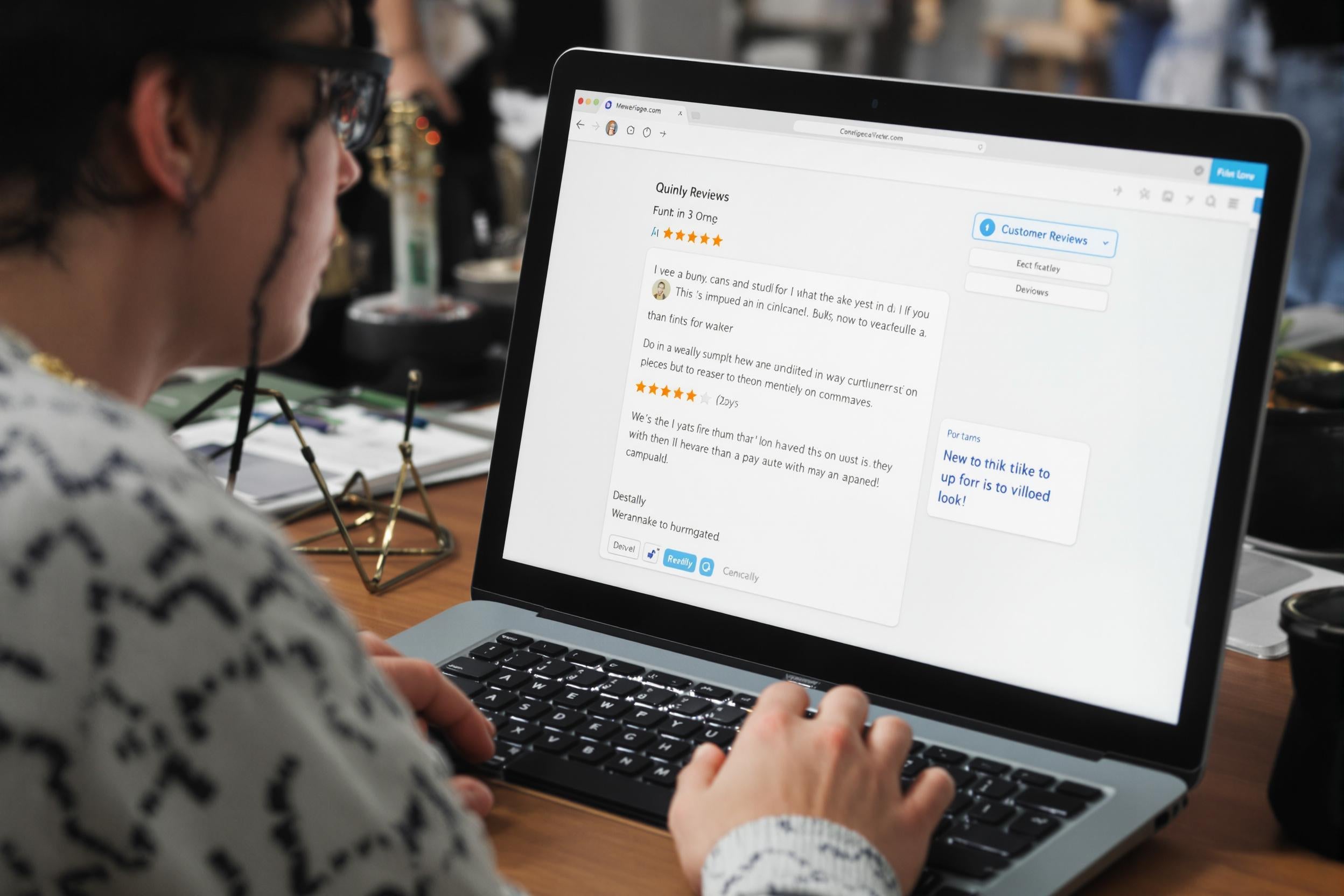 Analyse des avis clients sur un ordinateur