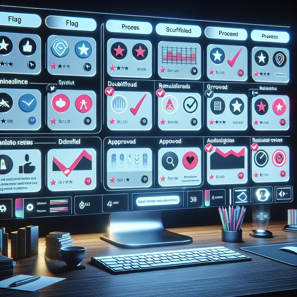 Dashboard de gestion des avis