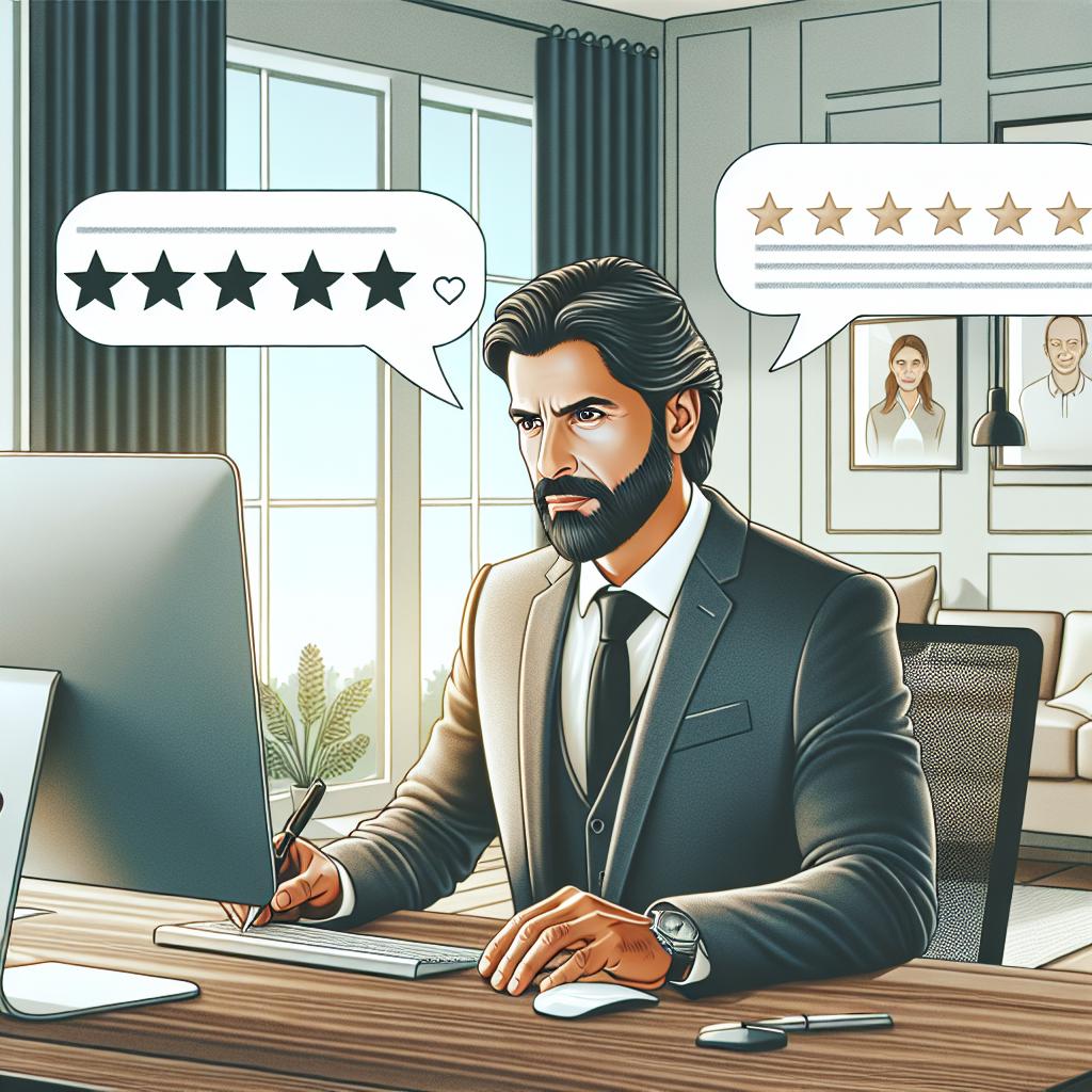 Gestión de reseñas de clientes