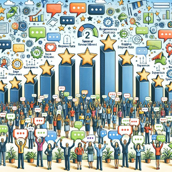 Gráficos que ilustran el impacto positivo de las opiniones de los clientes en las pymes