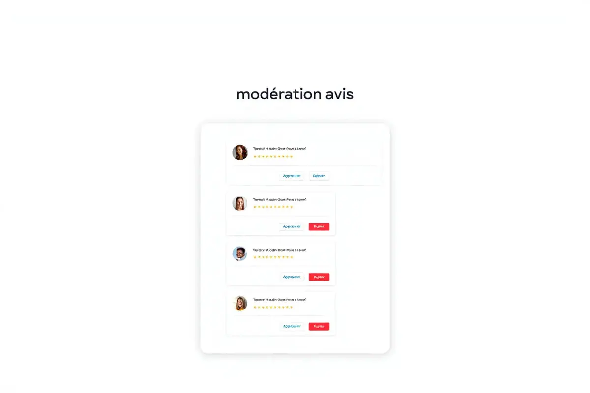 Panel de gestión de reseñas online