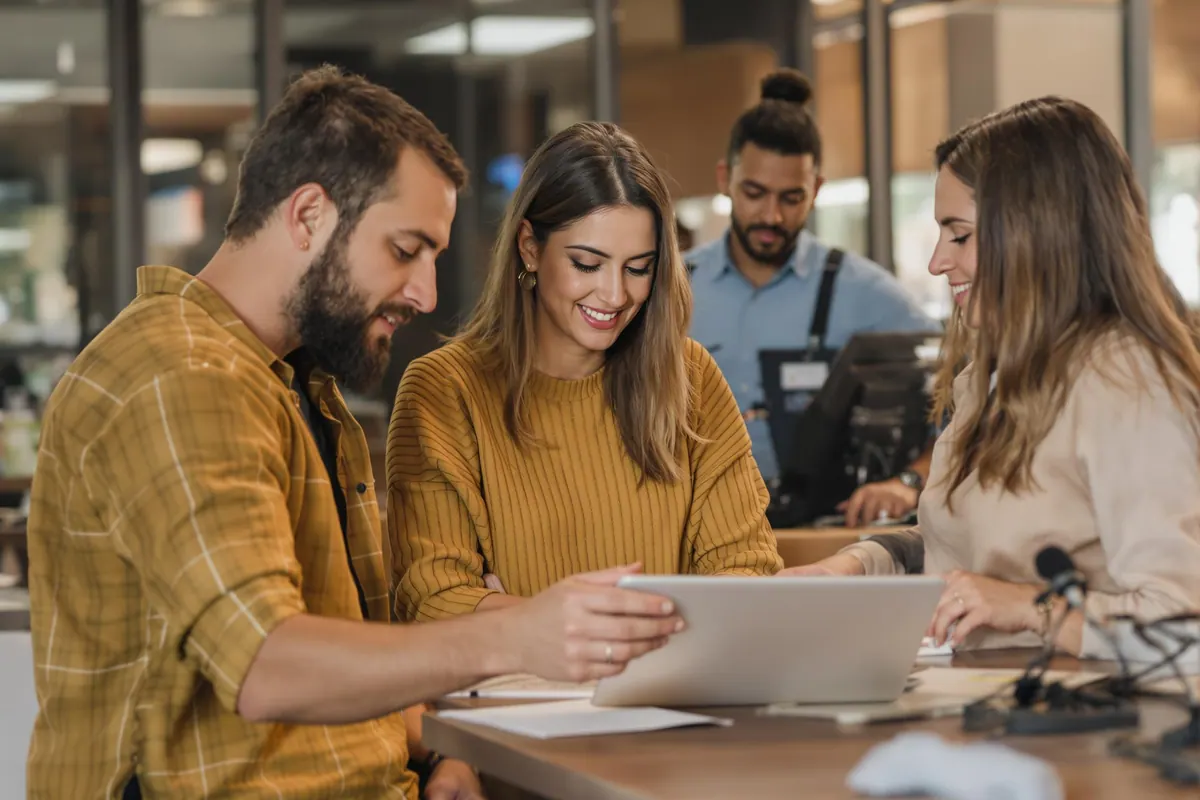 Une équipe analysant les retours clients