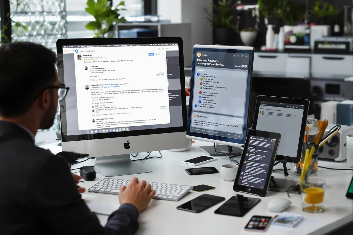 Gestion multicanale des avis