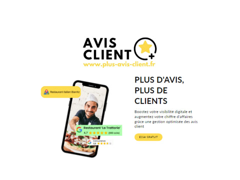 monbizness.fr the Google customer review management tool